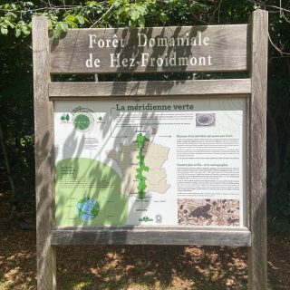 A 5k walk through the woods, great for dogs too, crossing the meridian line ???? interesting